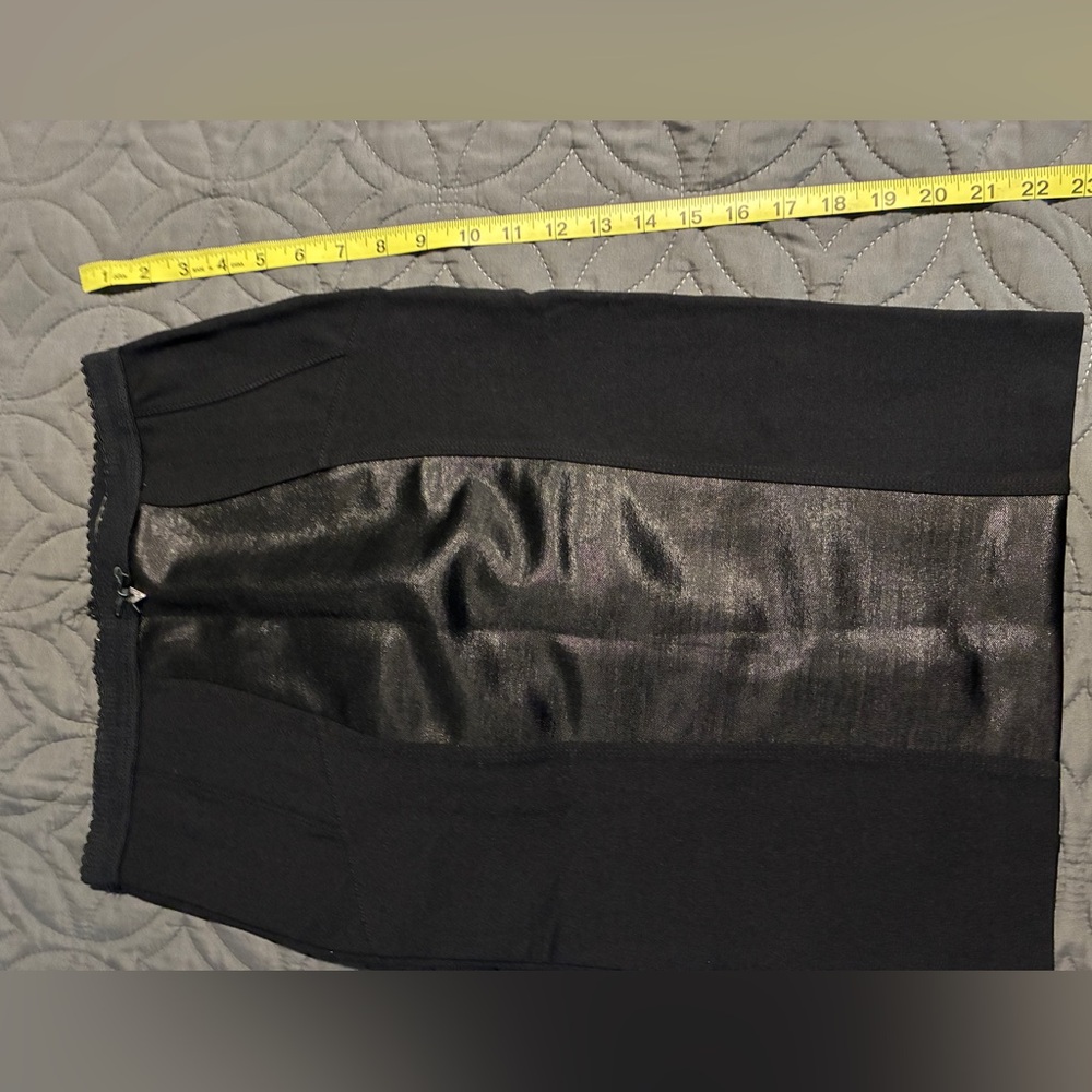 Guess Black Skirt with Glossy Detail